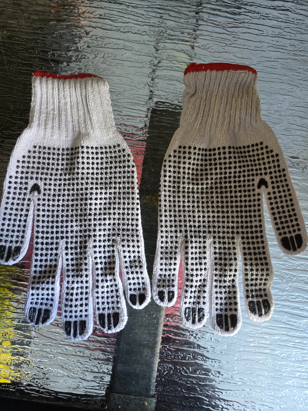 Textto PVC Dot Knit Gloves, Size XL - photo 2