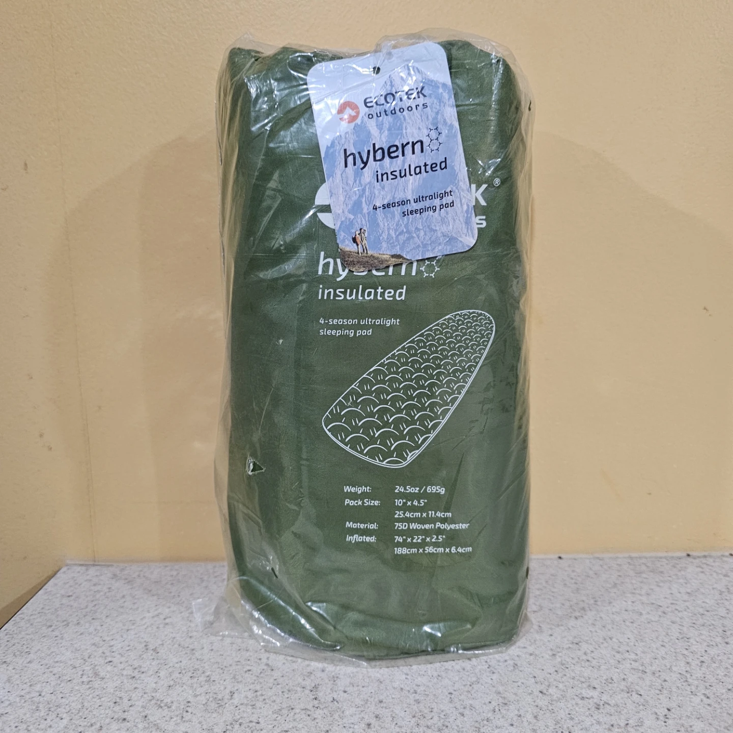 Ecotek Outdoors Hybern Insulated Sleeping Pad