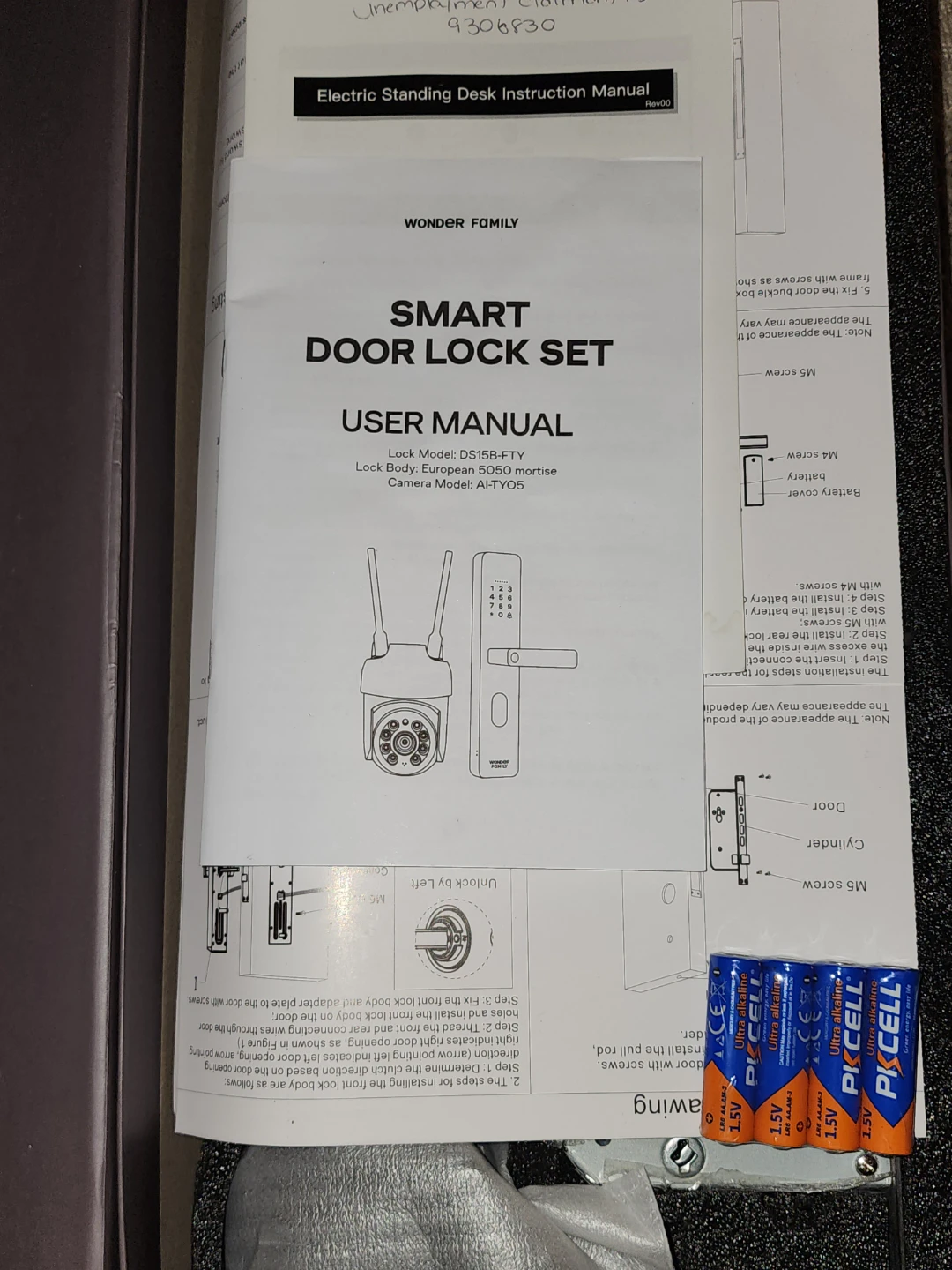 Wonder Family Smart Door Lock Set with Outdoor Camera - photo 2