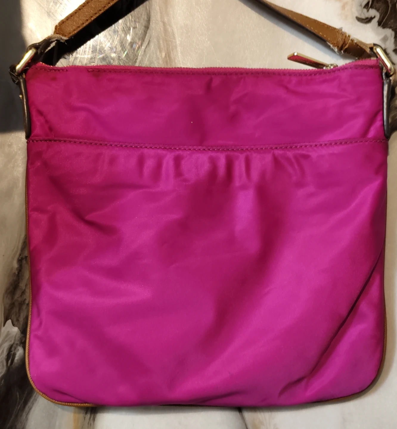 Michael Kors Pink Nylon Crossbody Bag - photo 2