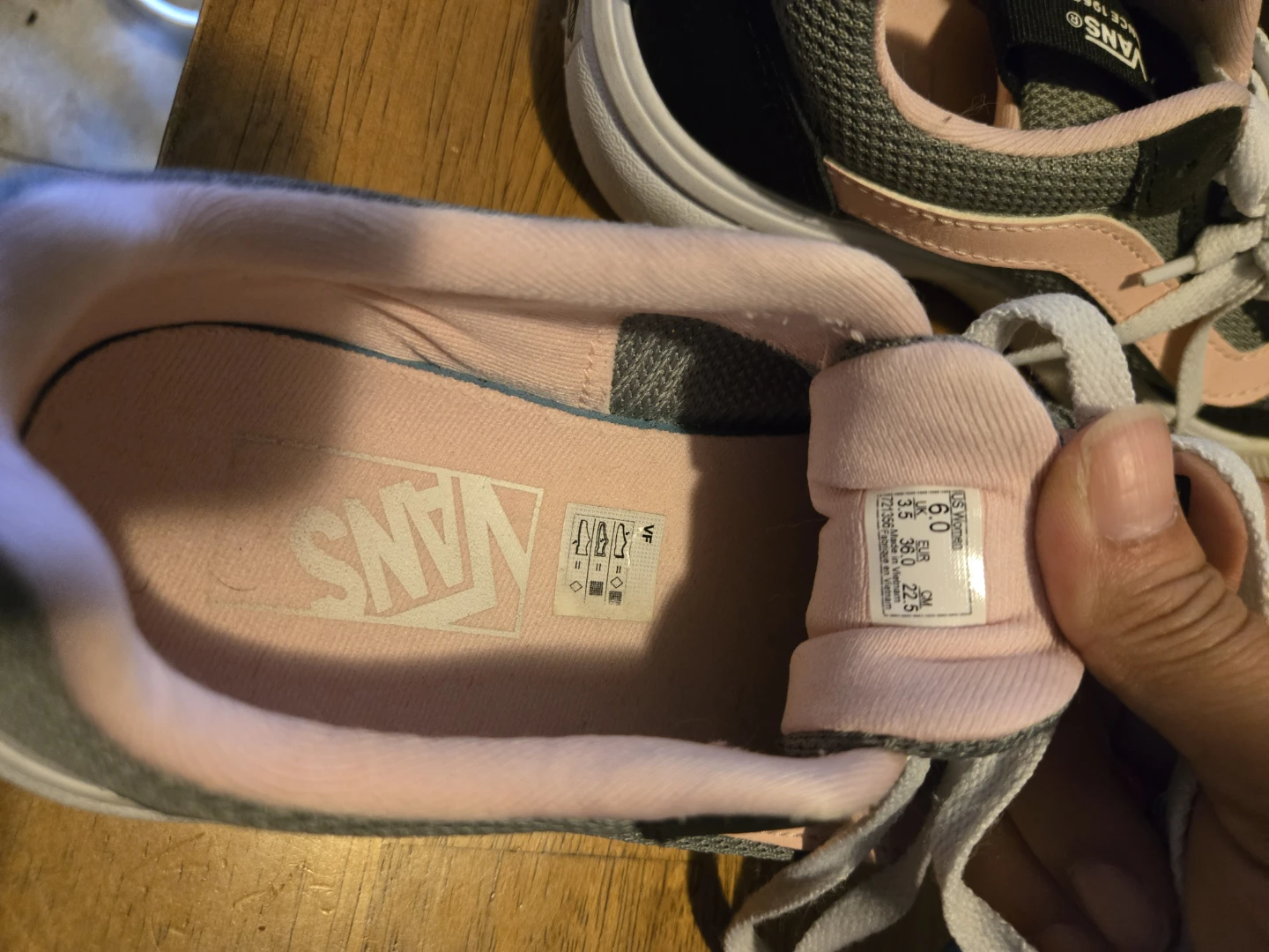 Vans Women's Range EXP Sneakers Pop Grey/Black/Pink - photo 2