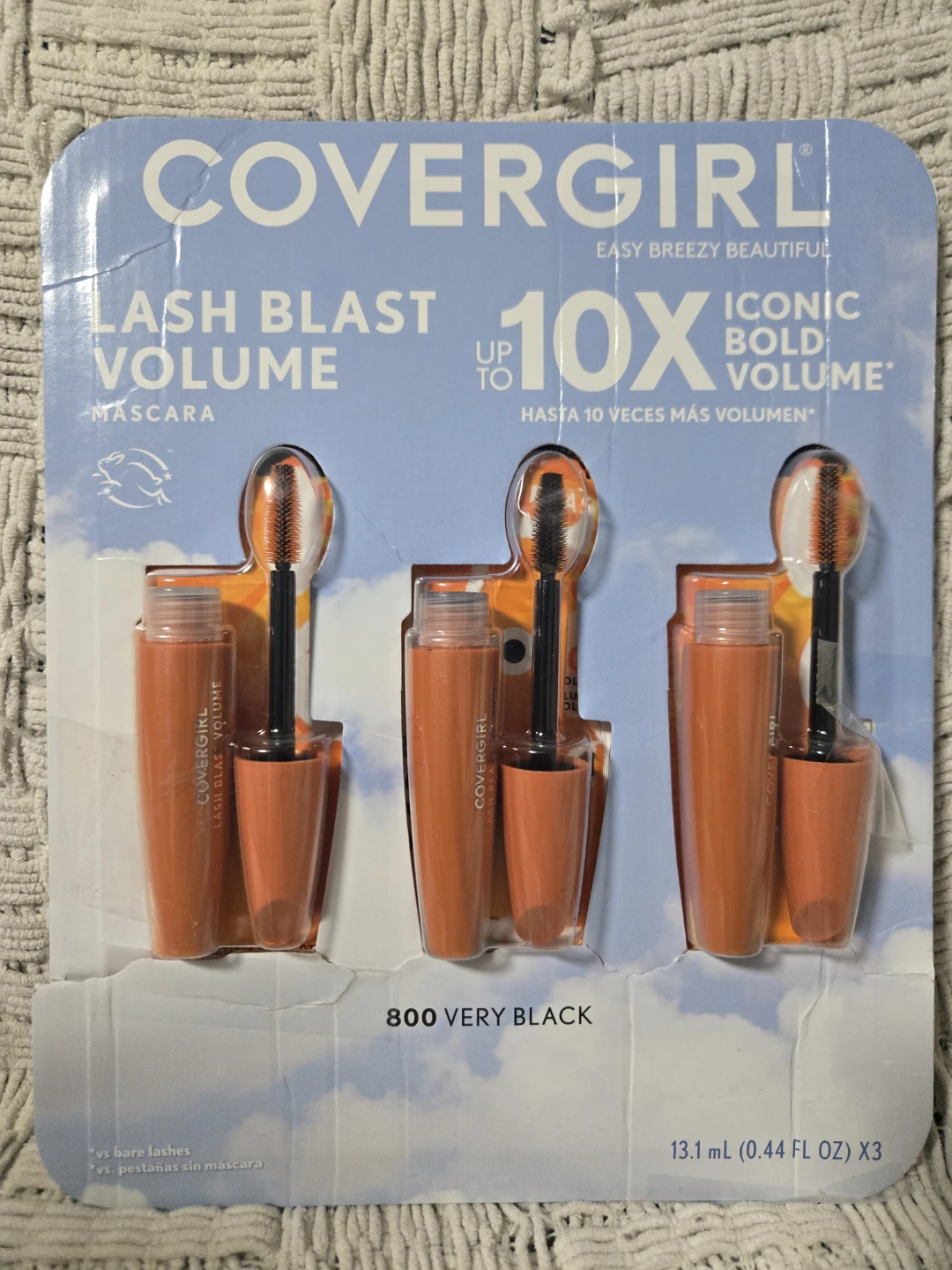 Covergirl Lash Blast Volume Mascara 3-Pack 800 Very Black