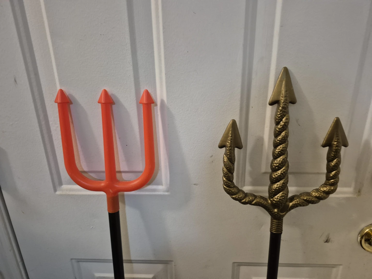 Costume Props: Devil Pitchfork and Trident