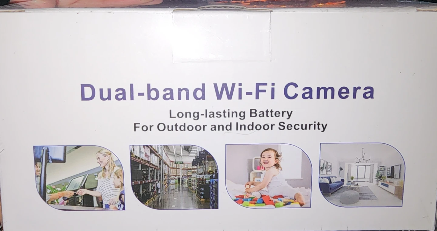 Dual-band Wi-Fi Security Camera