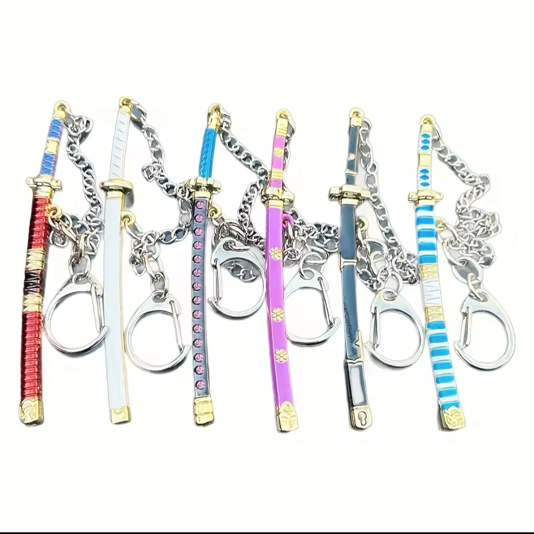 One Piece Anime Sword Keychain
