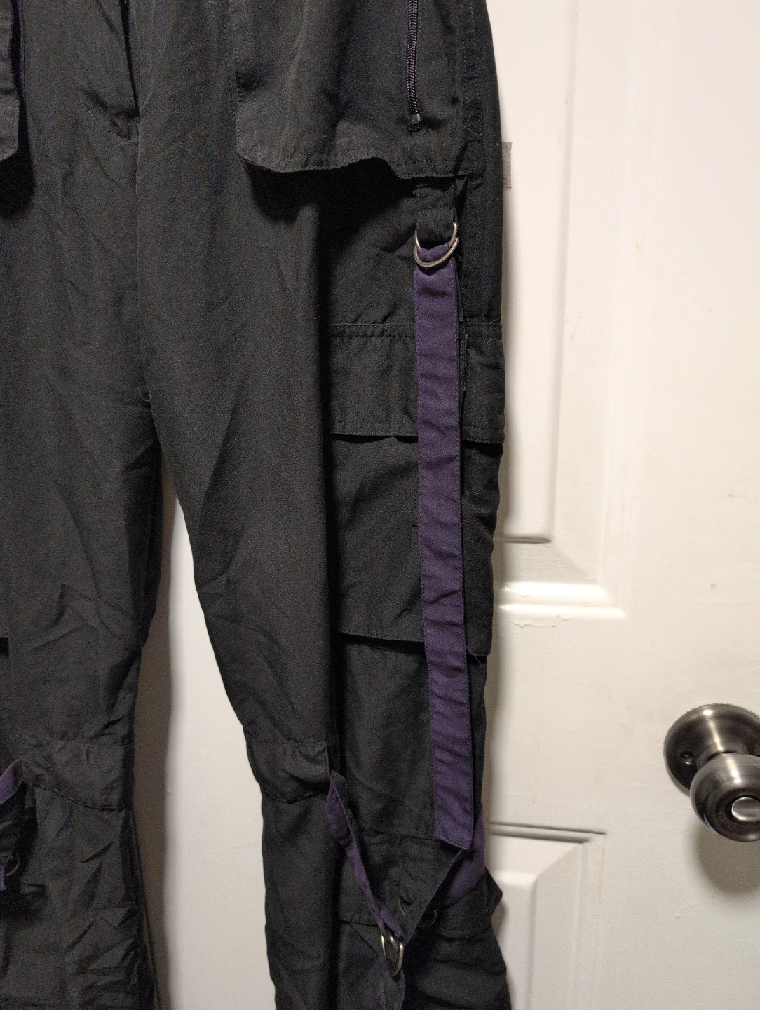Jennyfer black cargo pants - photo 3