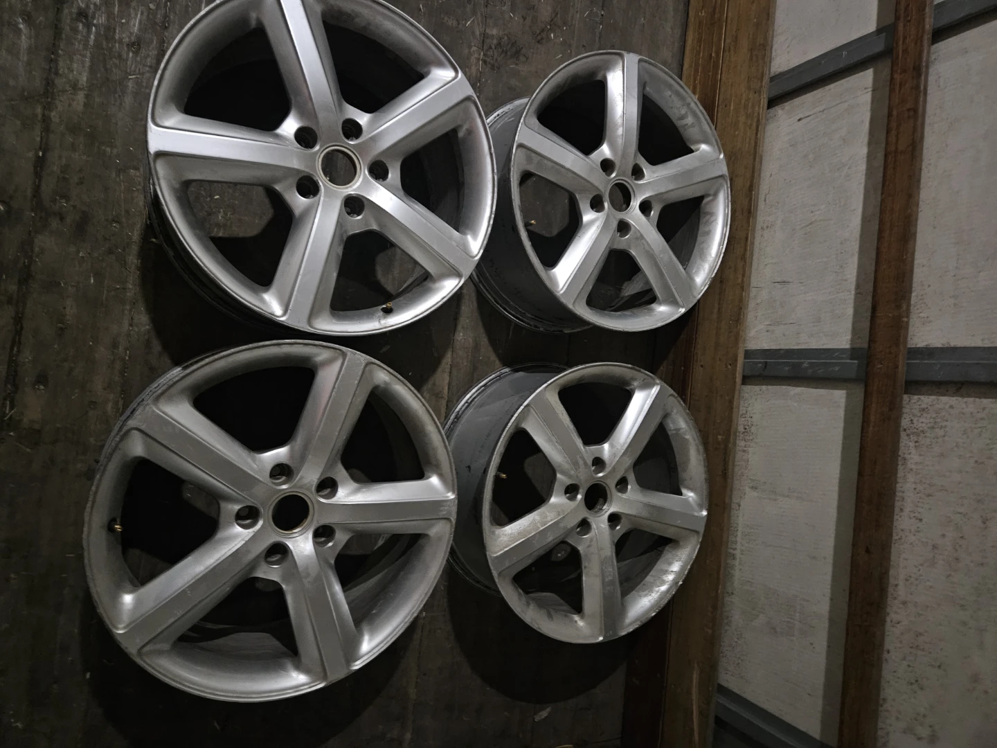 Set of 4 Audi Alloy Wheels 20 Inch