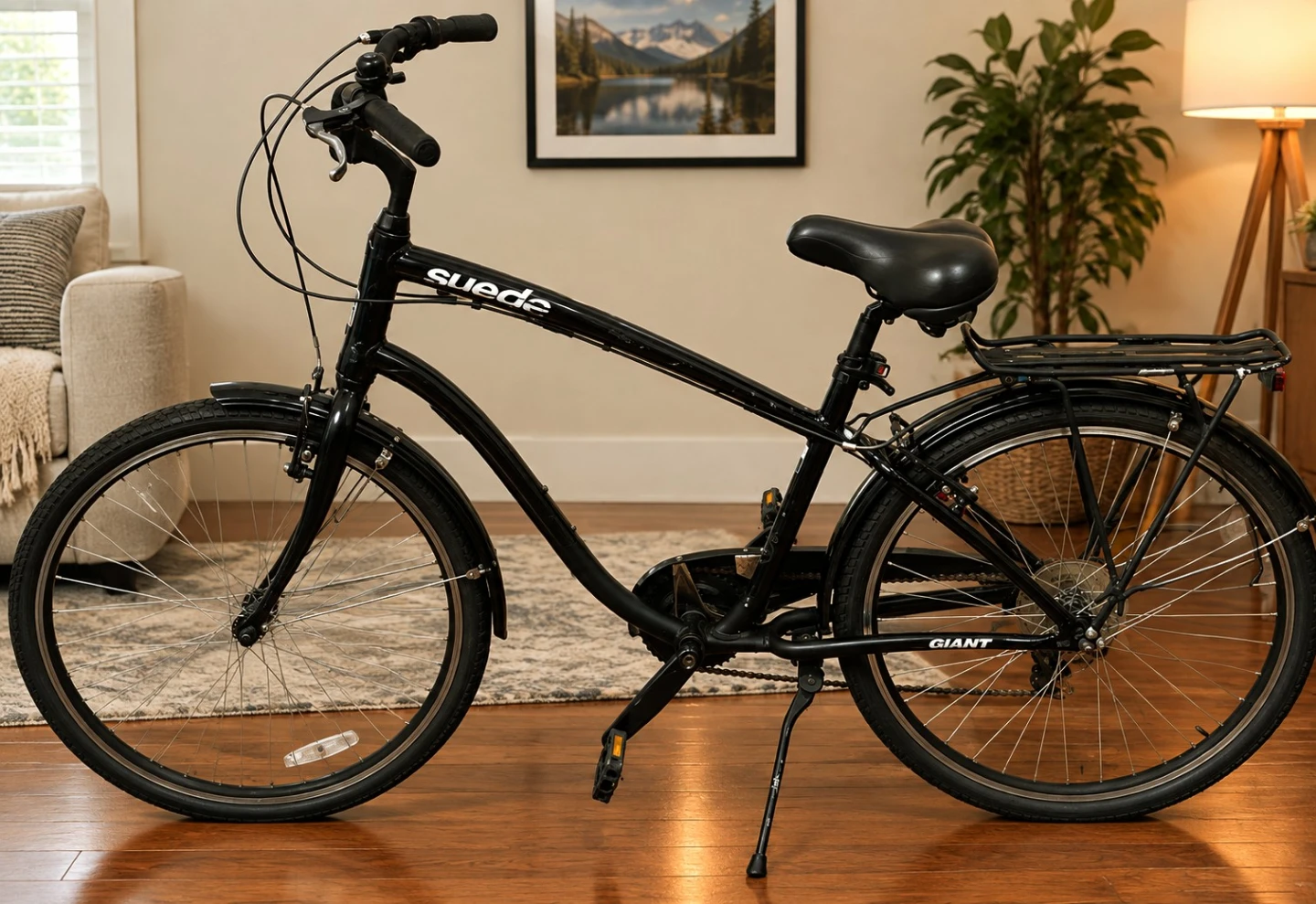 Hybrid Bike Suede "Giant" Brand