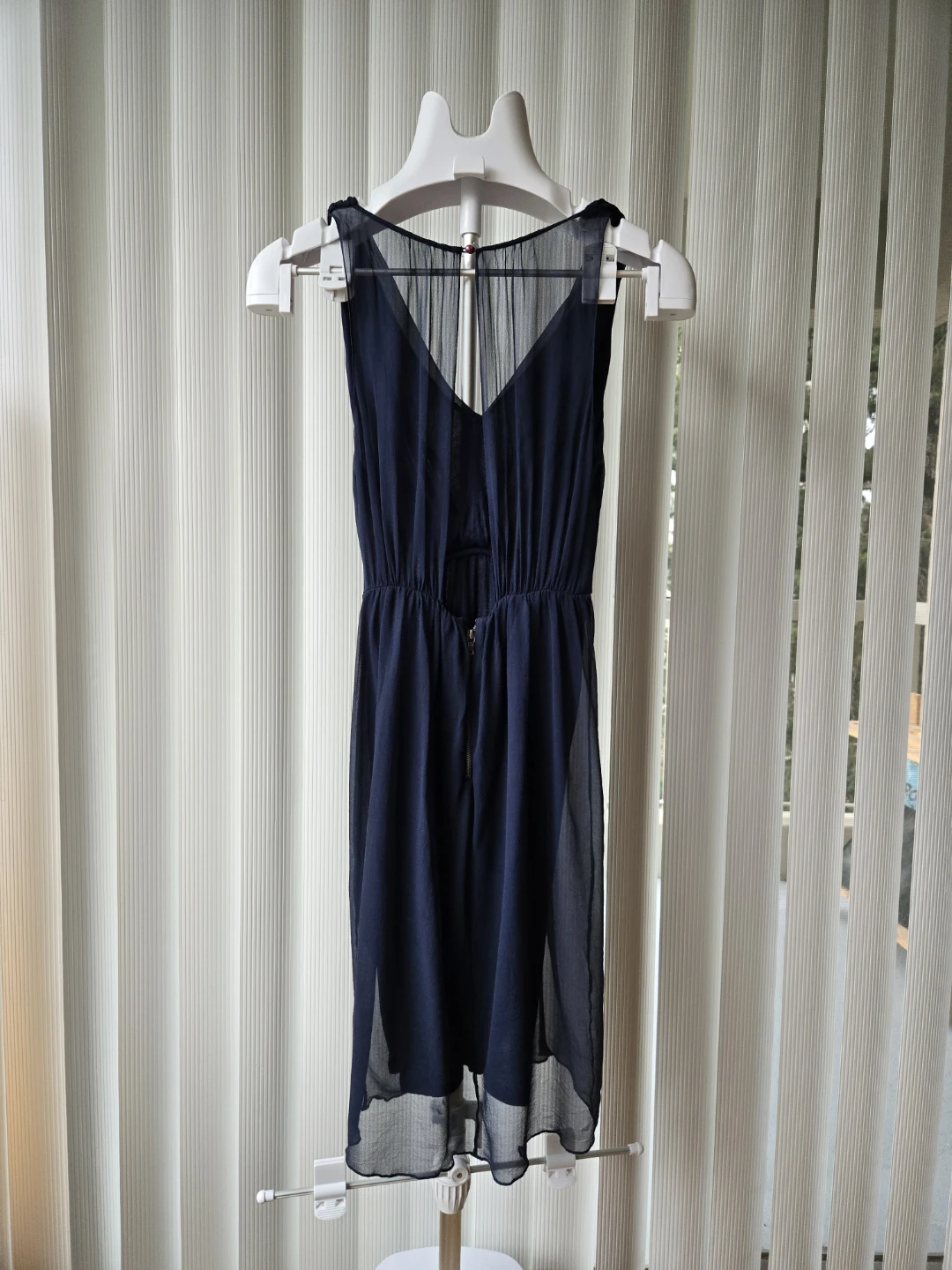 Alice + Olivia Navy Blue Dress - Size Small - photo 2