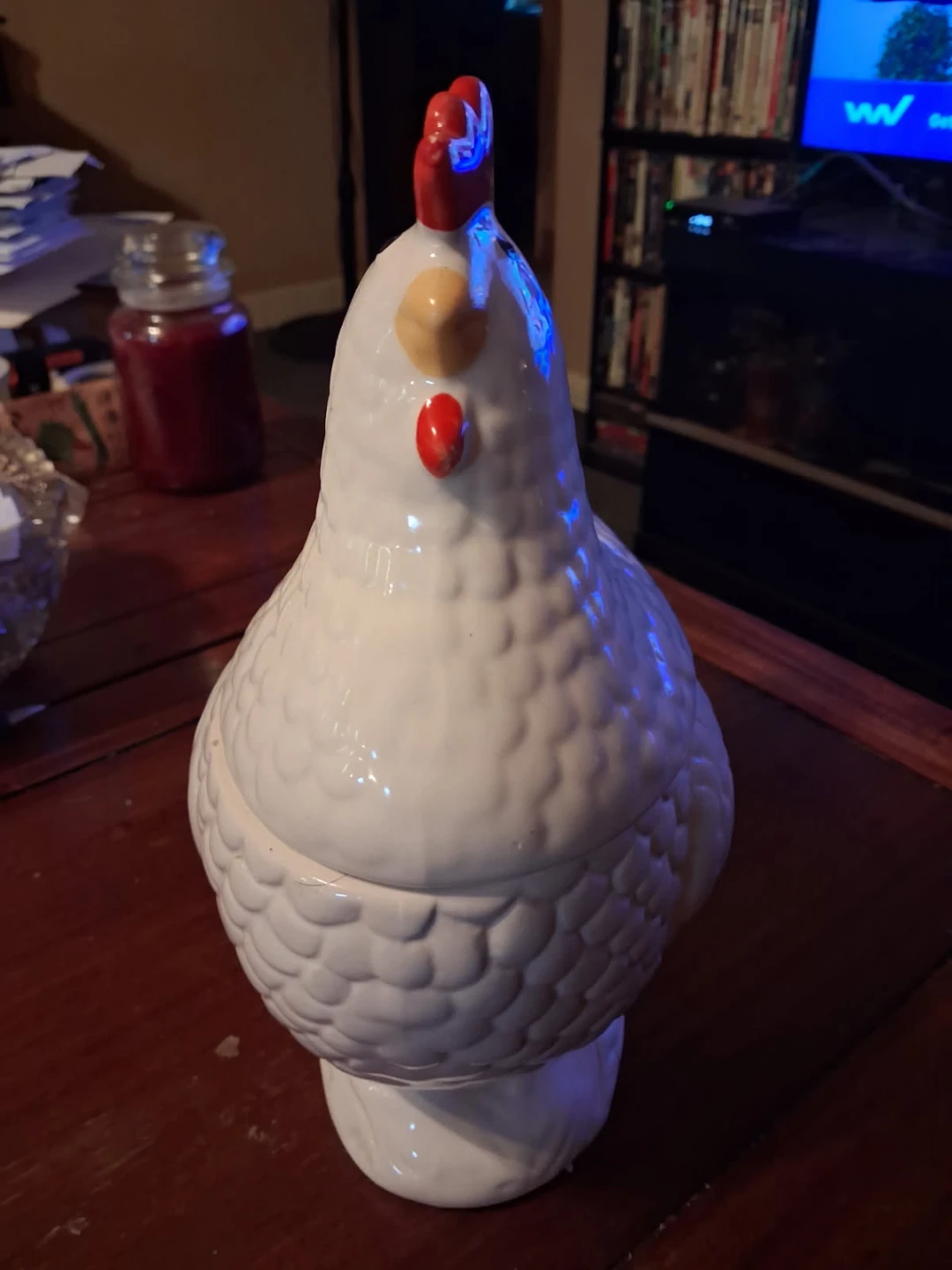 Gallery Originals Ceramic Chicken Cookie Jar