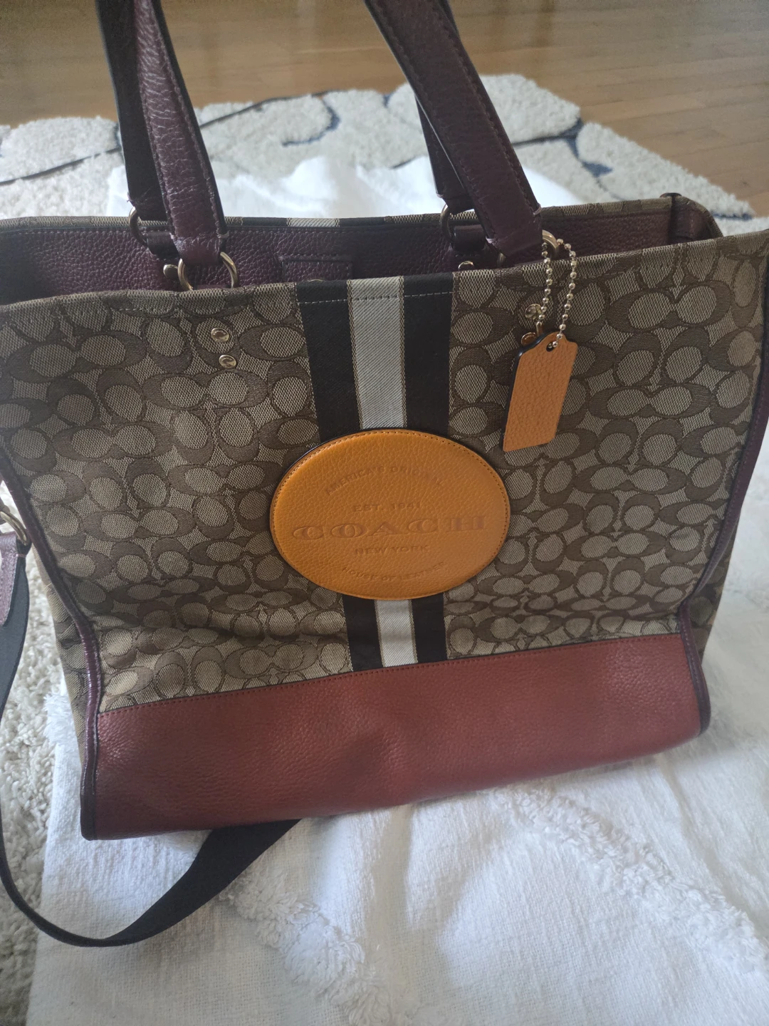 Coach Signature Tote Bag