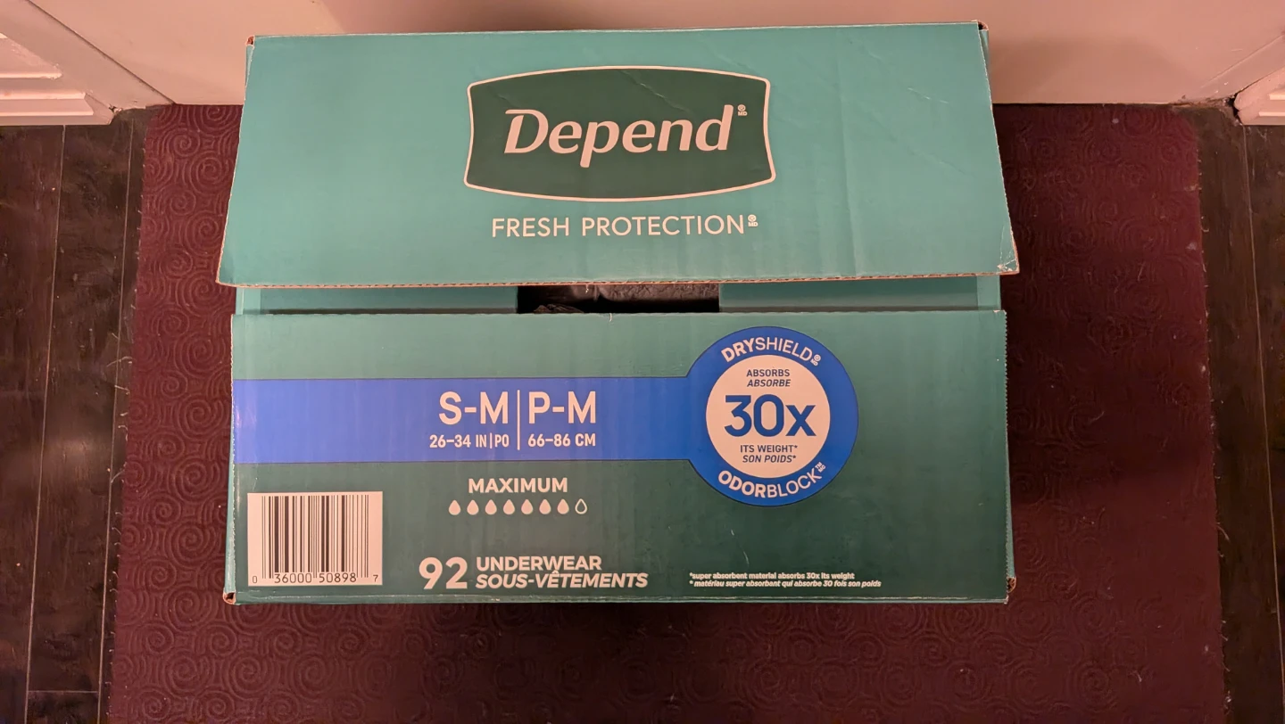 Depend Fresh Protection Underwear S-M - photo 2