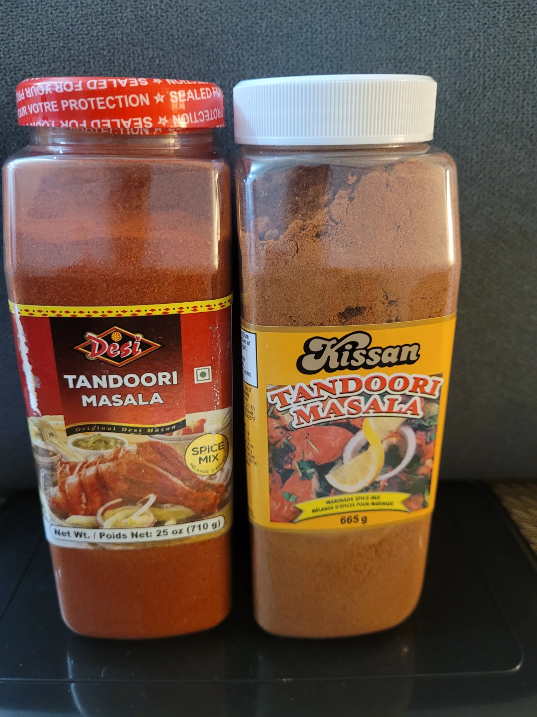 Desi and Kissan Tandoori Masala Spice Mixes $10 each