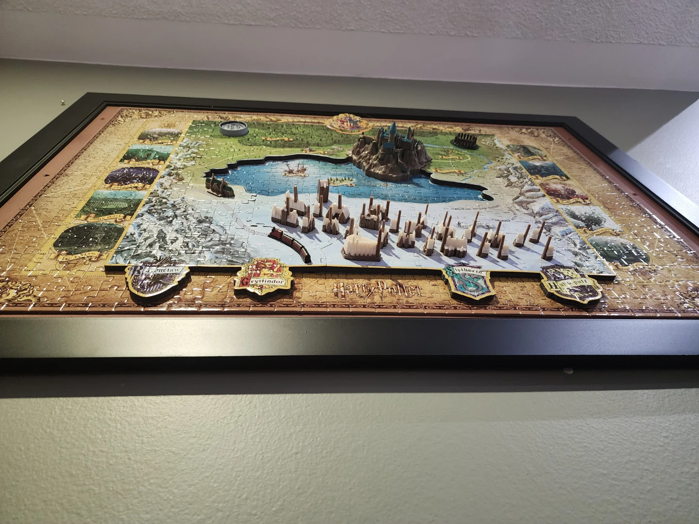 Wall Art (Harry Potter 3D Puzzle Map Framed) - photo 2