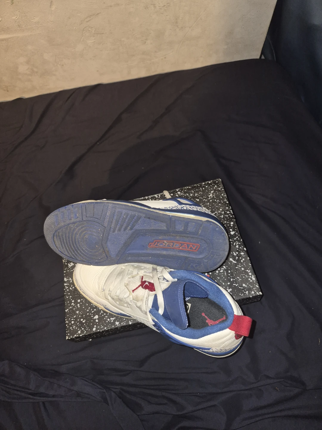 Jordan Air 4 Low White Blue Red - photo 3