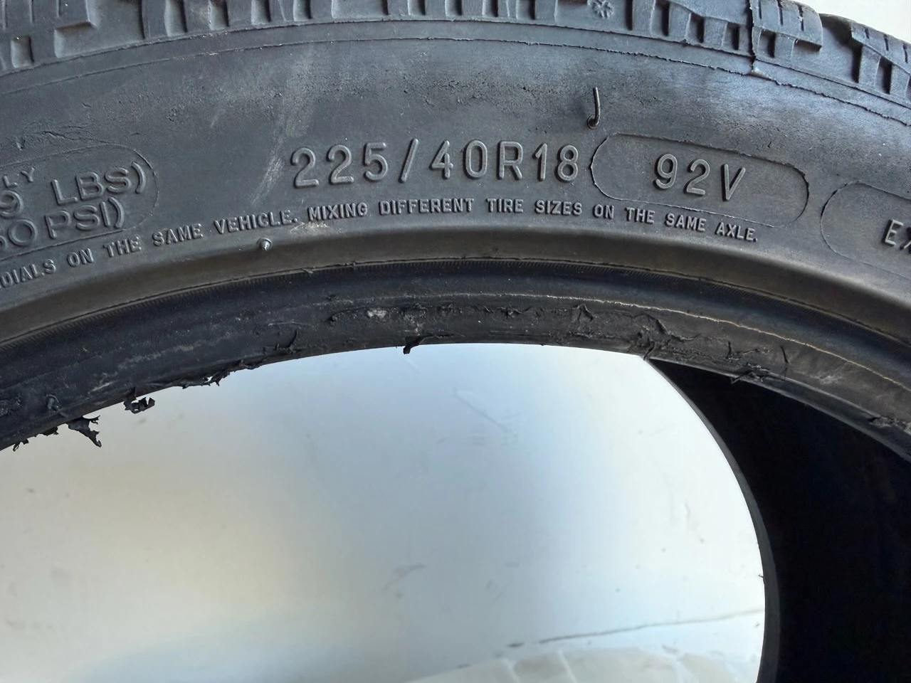 Set of 4 Mixed Size Tires - photo 2