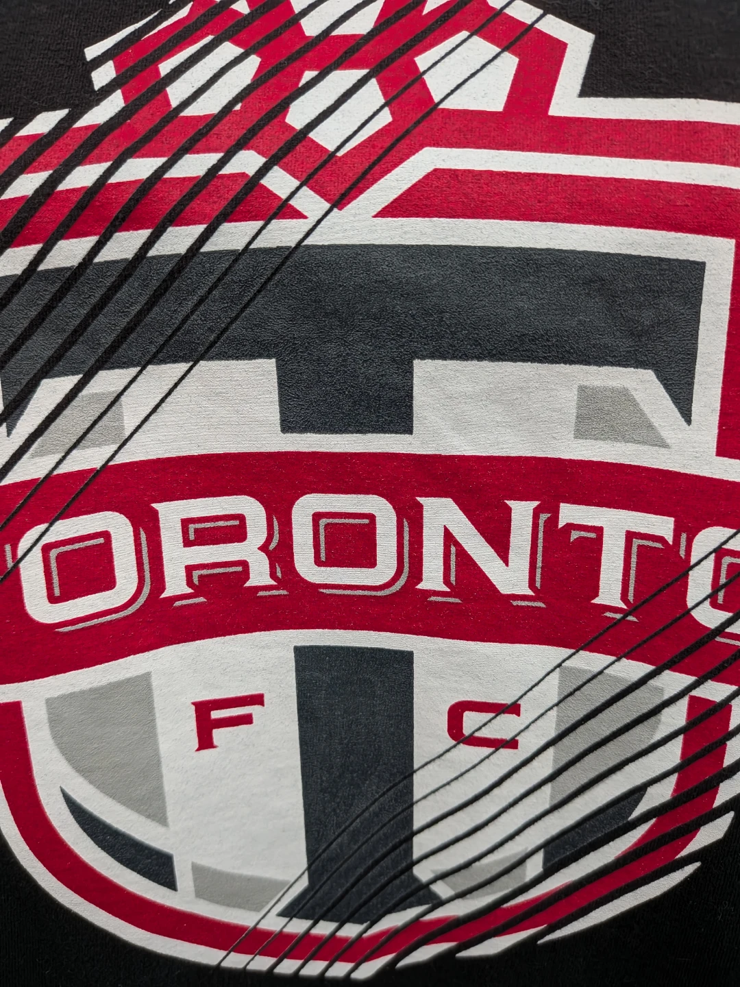 Toronto FC Black Graphic T-Shirt sz XL - photo 4