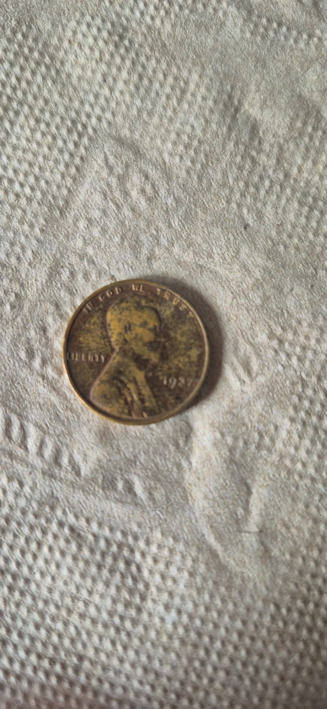 1937 United States One Cent Wheat Penny
