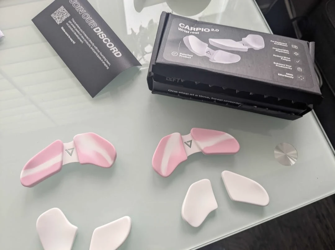 DeltaHub Carpio 2.0 Ergonomic Wrist Rest - photo 2