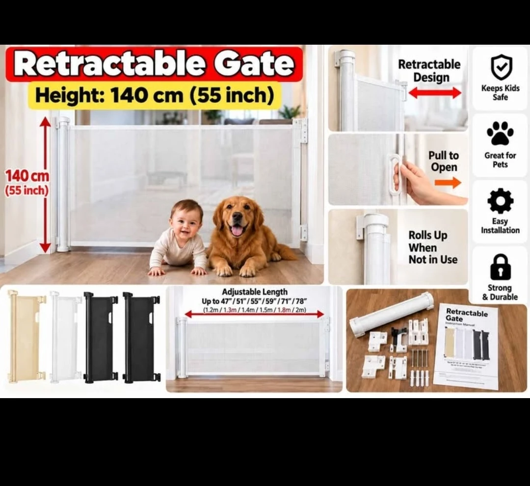 Retractable Safety Gate