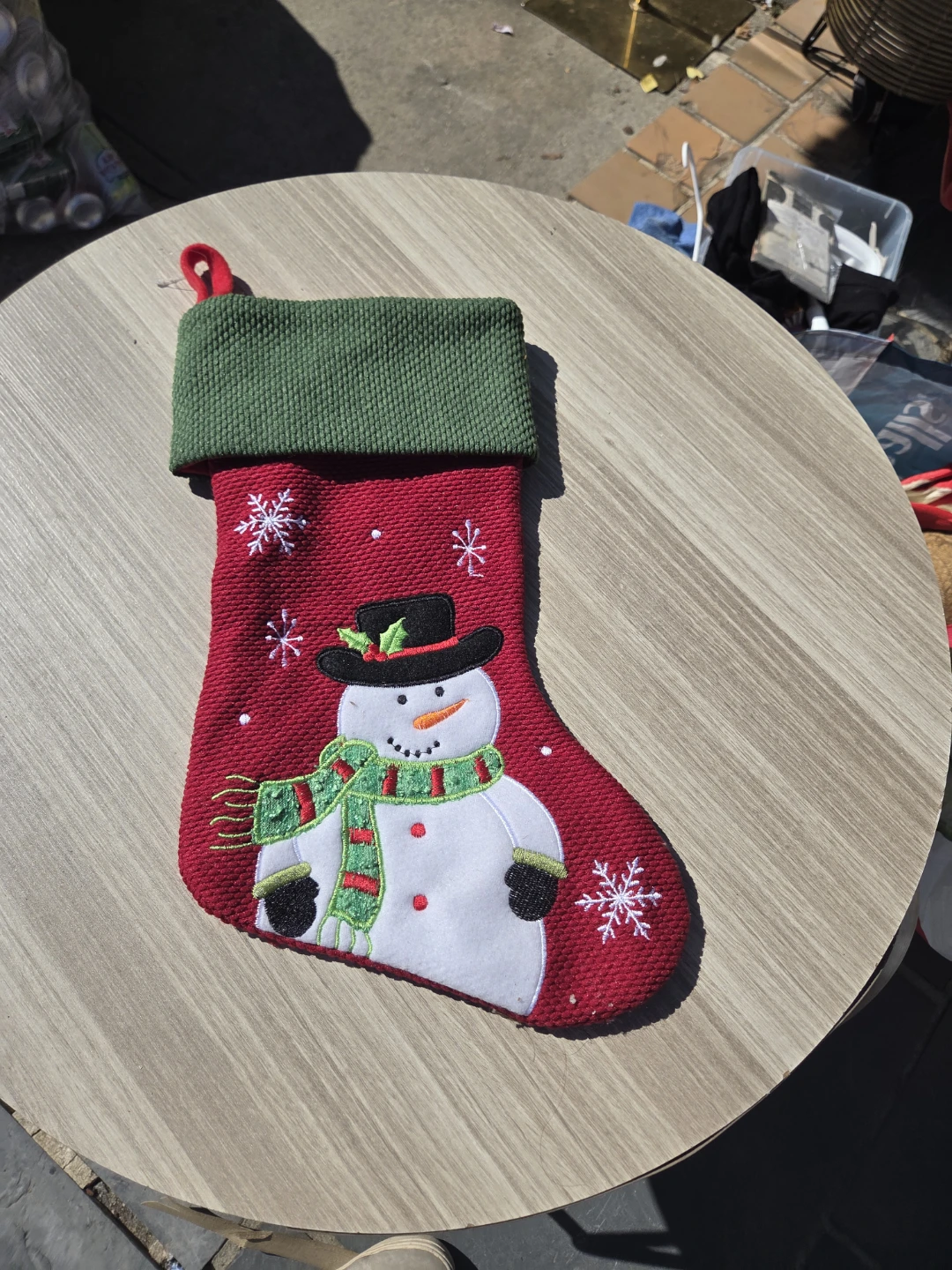 Set of 3 Festive Christmas Stockings - photo 3