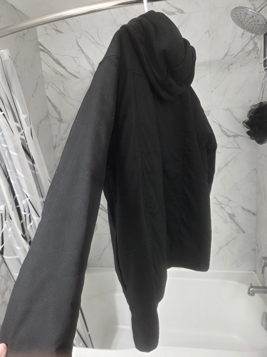 Workload Black Hooded Jacket - XL - photo 2