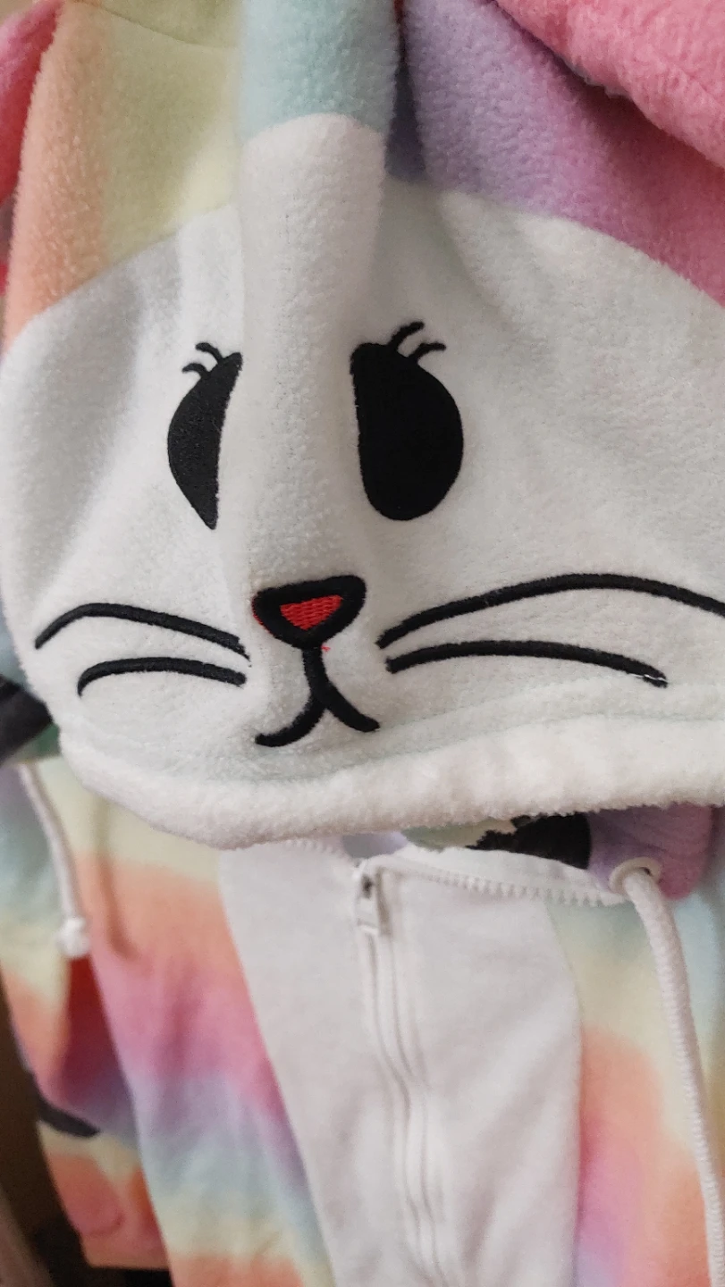 Adult Halloween Cat onesie $20