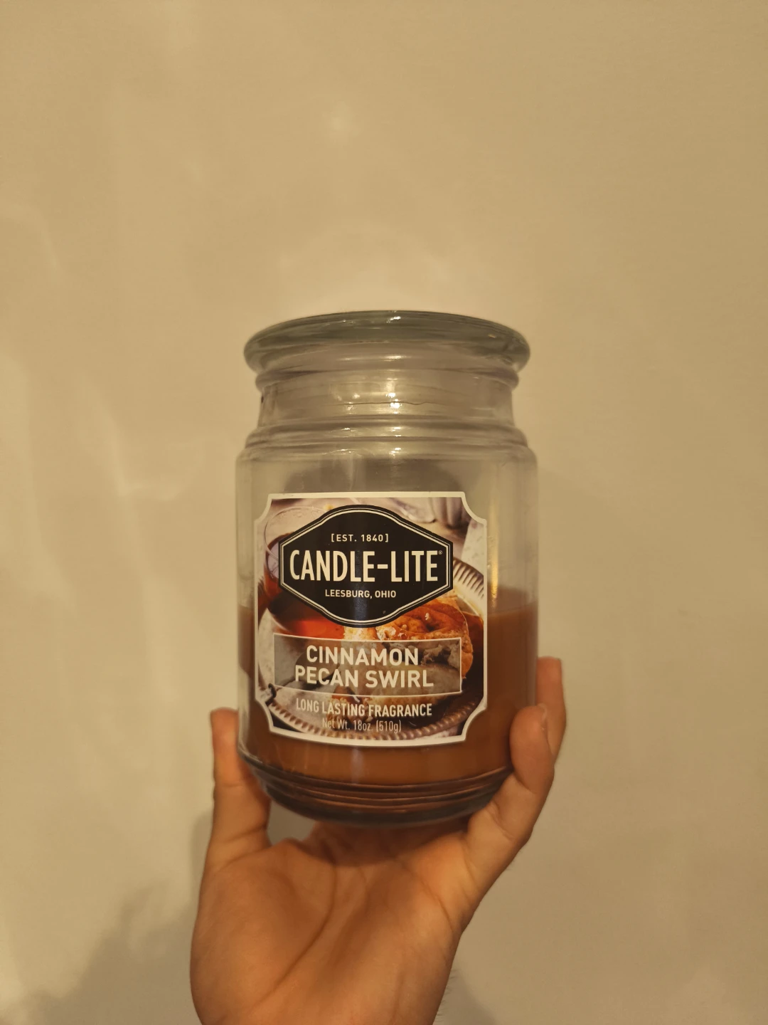 Candle-Lite Cinnamon Pecan Swirl Candle