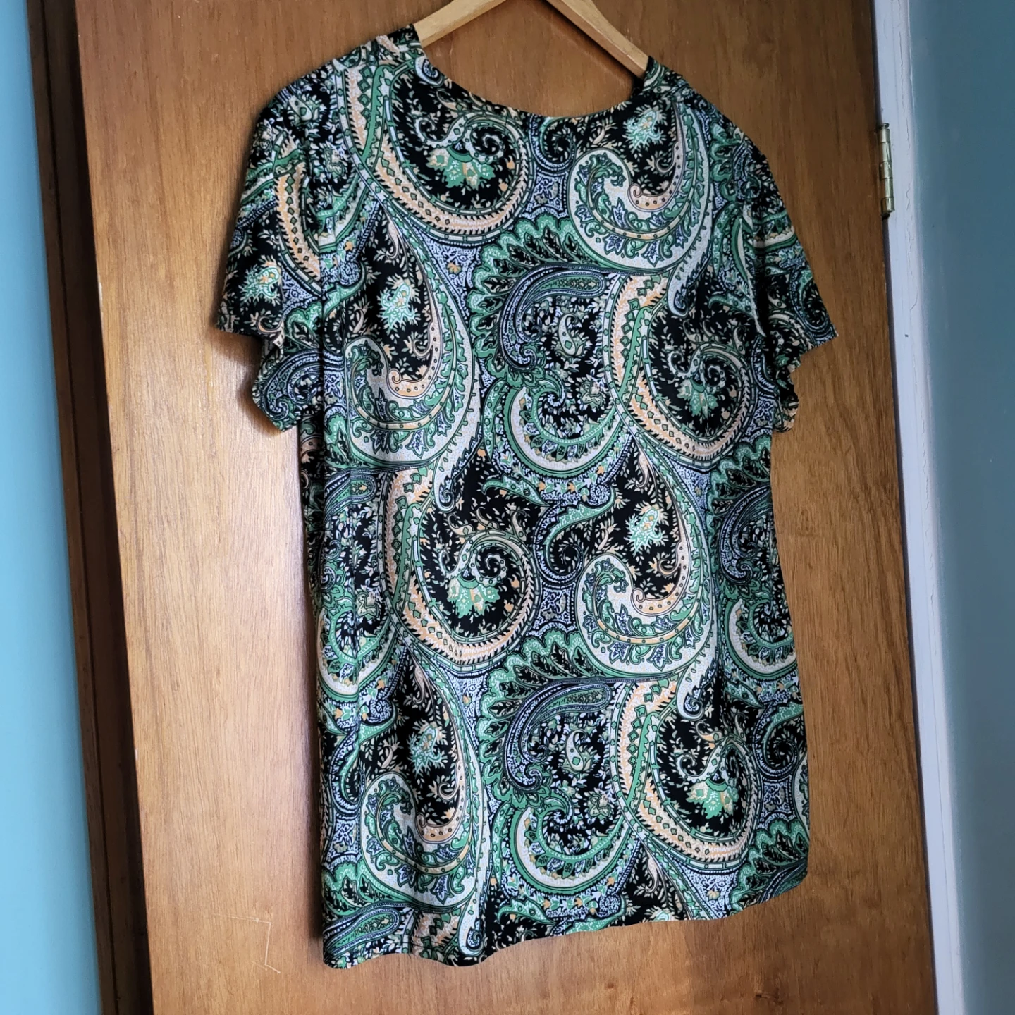 Style Paisley Print Blouse Size L - photo 2
