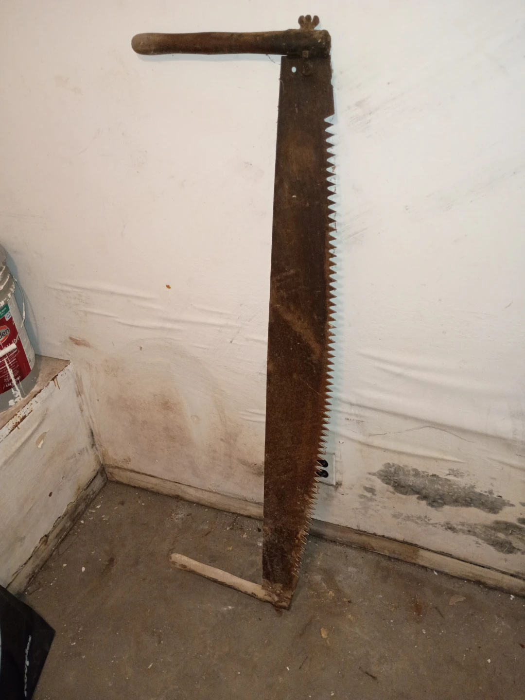 Vintage Two-Man Crosscut Logging Saw