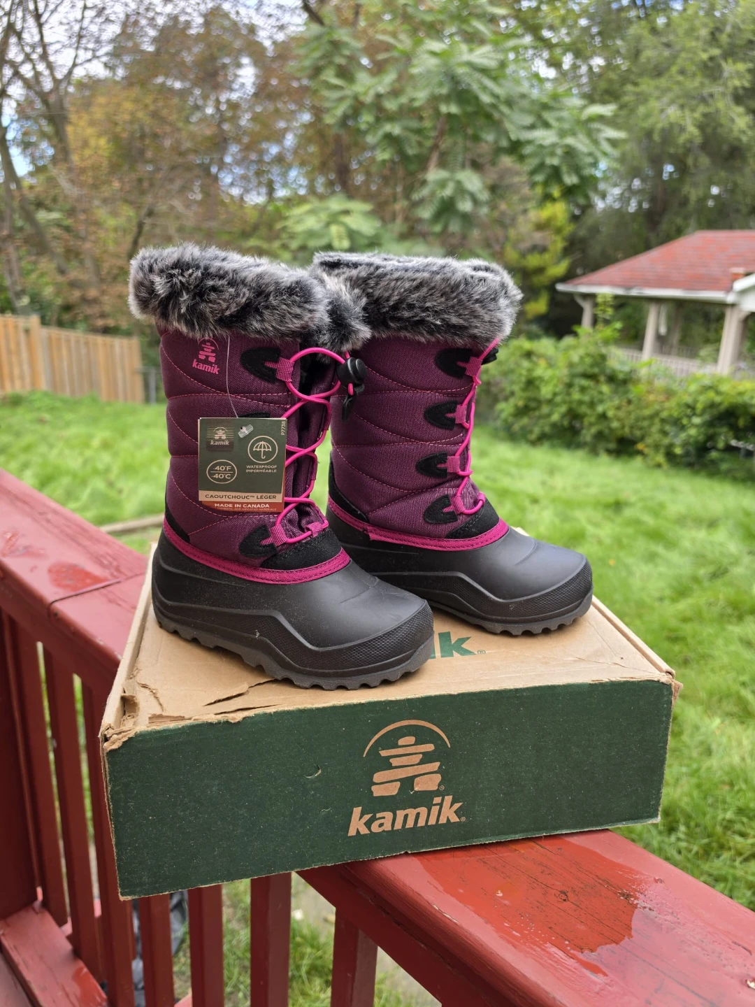 Kamik Girls Winter Boots – Waterproof, -40°C - photo 2