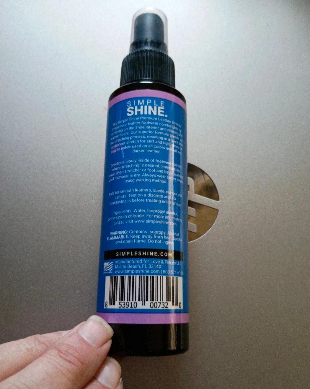 Simple Shine Premium Leather Stretch Spray - photo 2