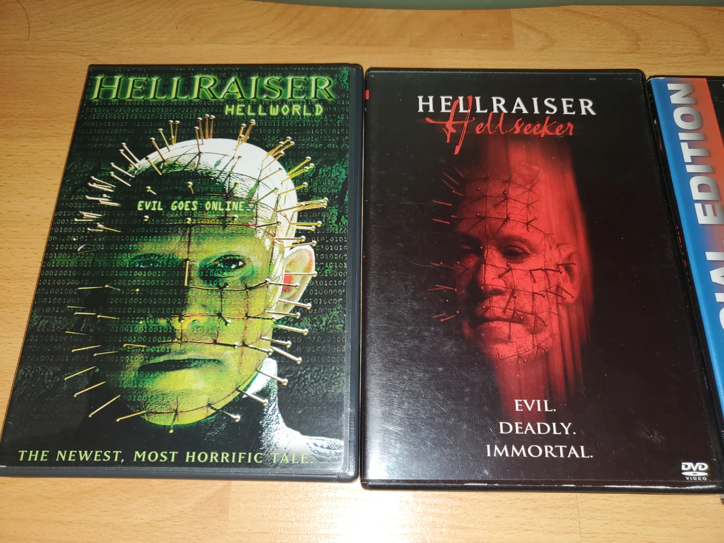 Set of 5 Hellraiser DVD movies - photo 2