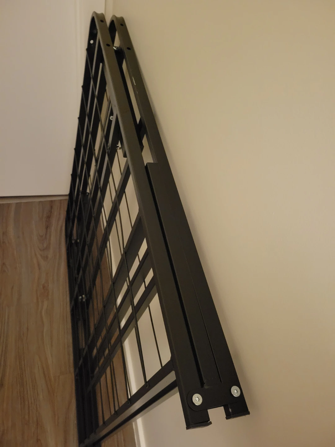 Twin Size Folding Metal Platform Bed Frame - photo 4