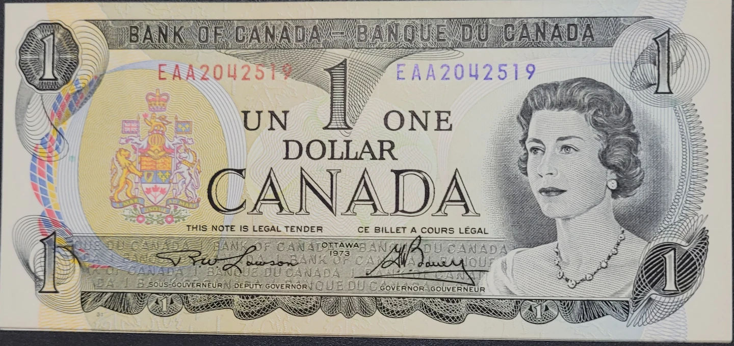 Uncirculated Canadian Dollars Banknotes - photo 3