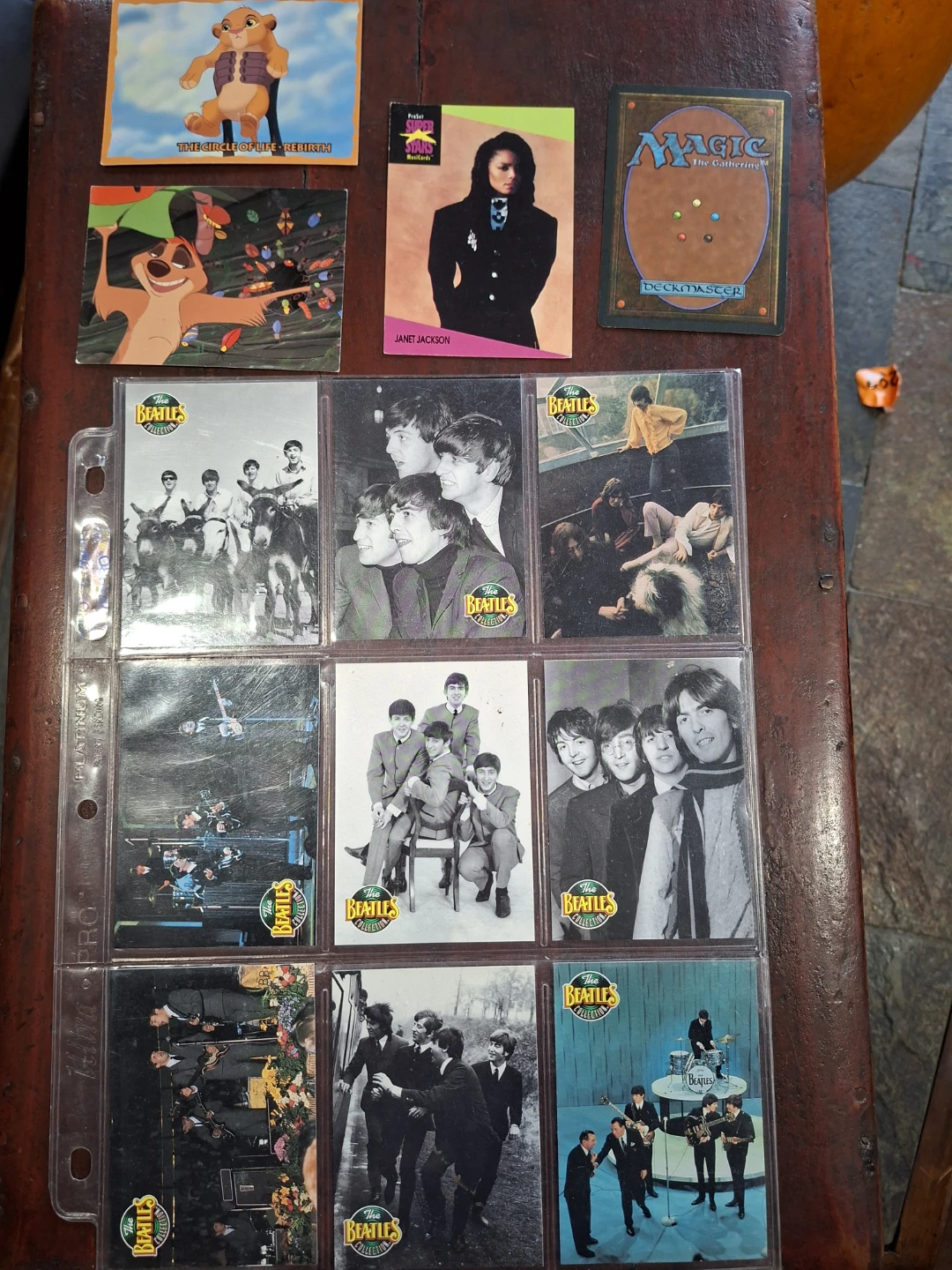 Assorted Vintage Trading Cards