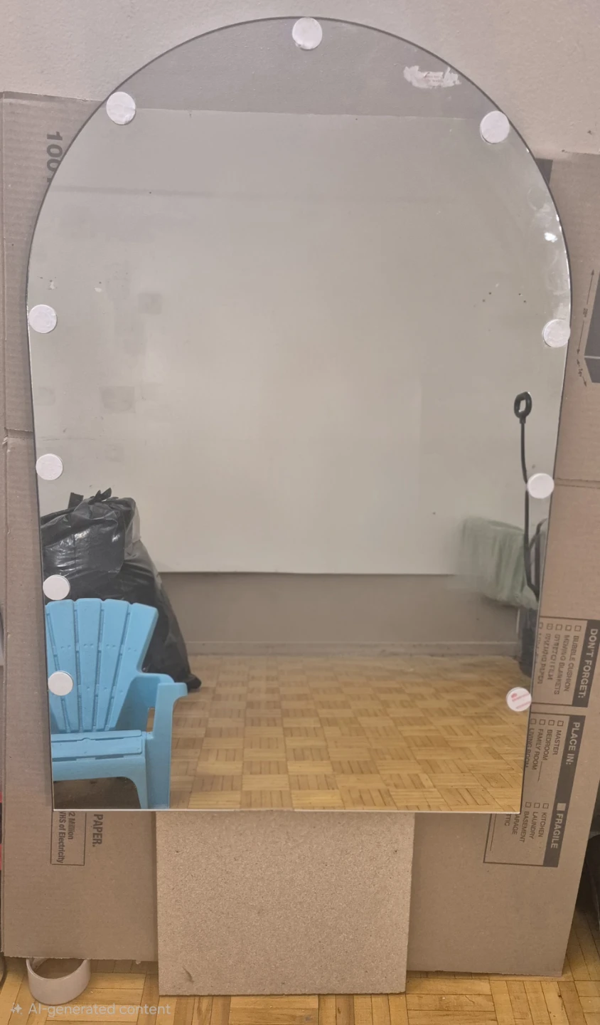 Blue dresser with mirror - photo 4