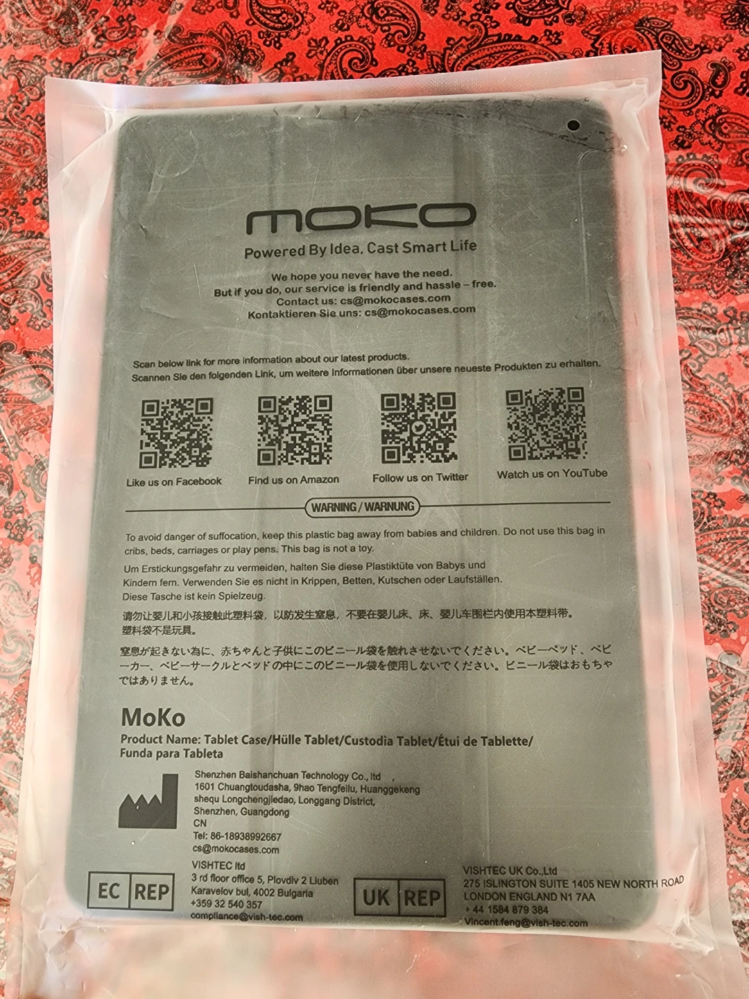 MoKo Black Tablet Case for Samsung Galaxy Tab A9+ 11" - photo 2