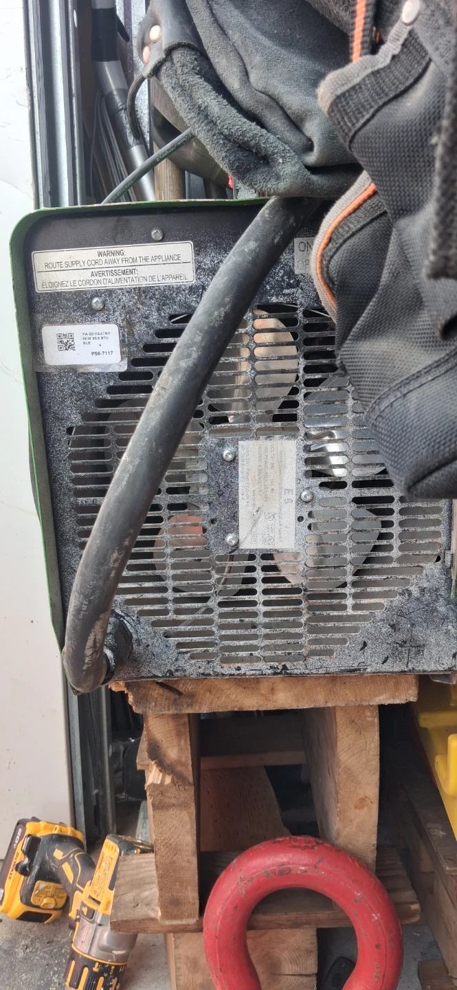 Patron Electric Construction Heater 240V - photo 2