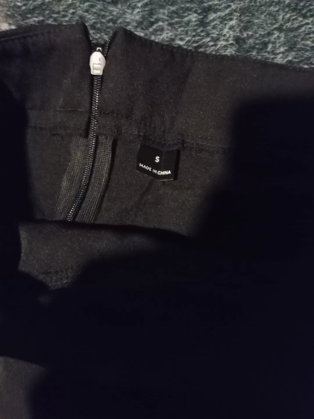 Black wrap skirt - photo 3
