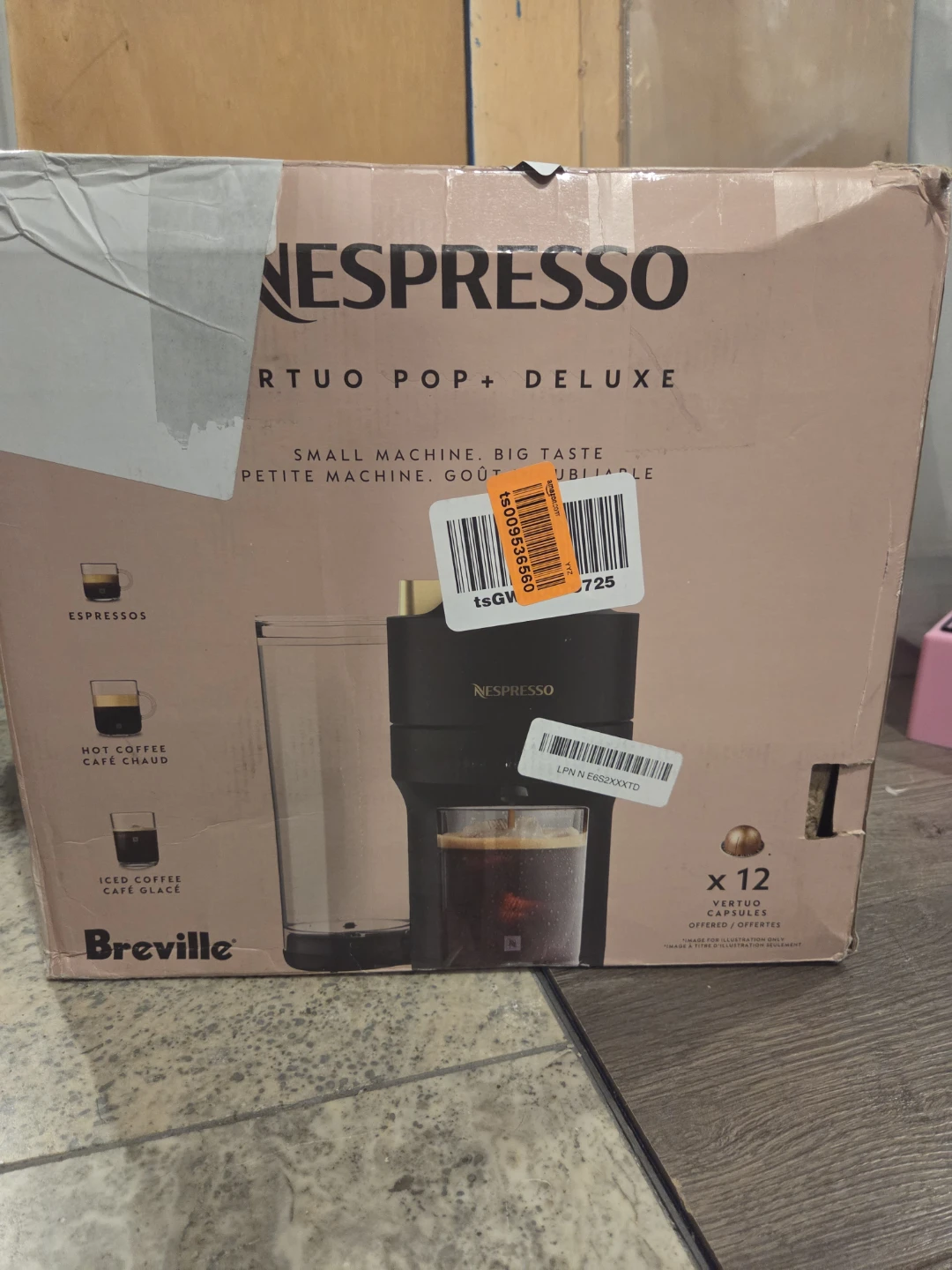 Nespresso Vertuo Pop+ Deluxe Coffee Machine - photo 2