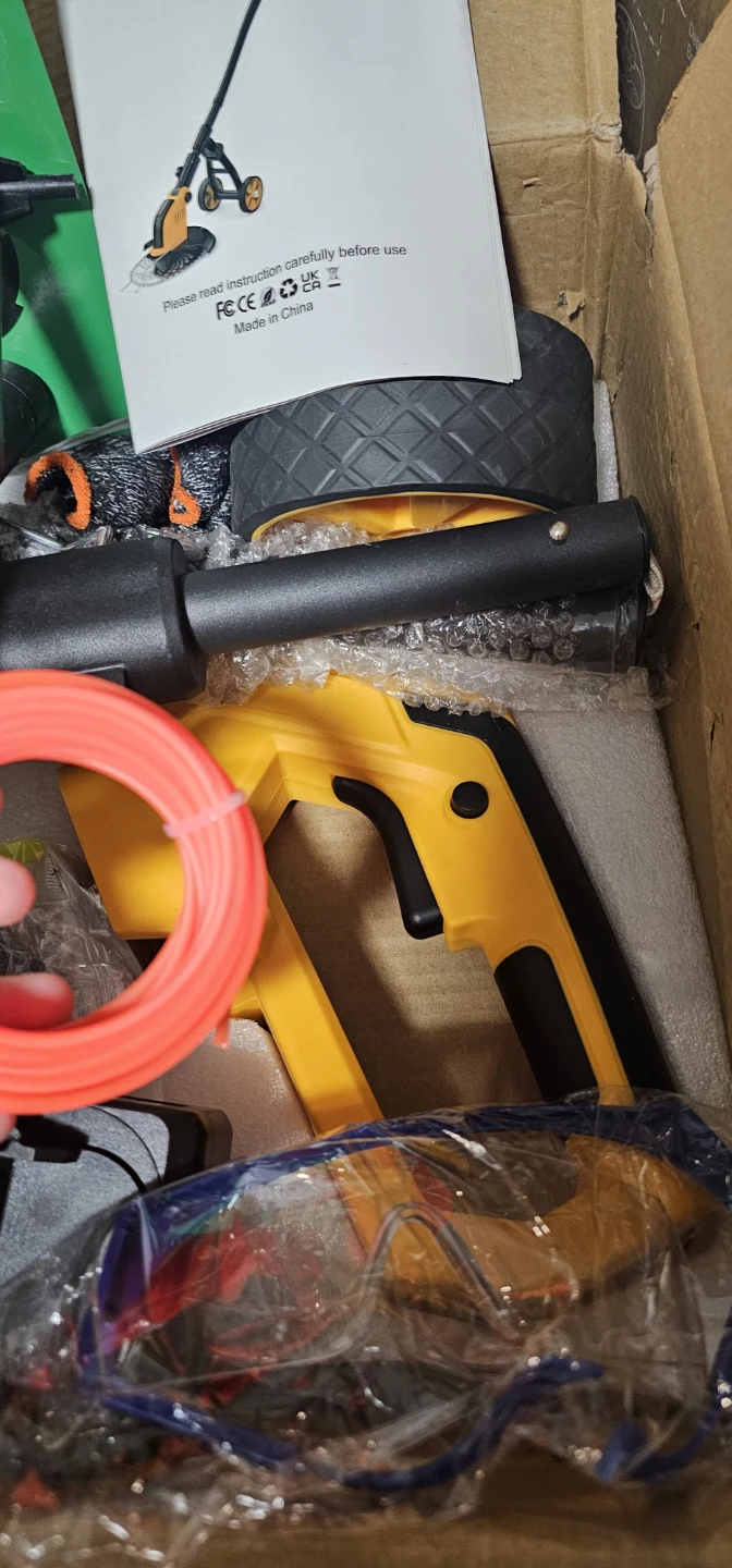 21V Cordless Grass Trimmer with Blades - photo 5