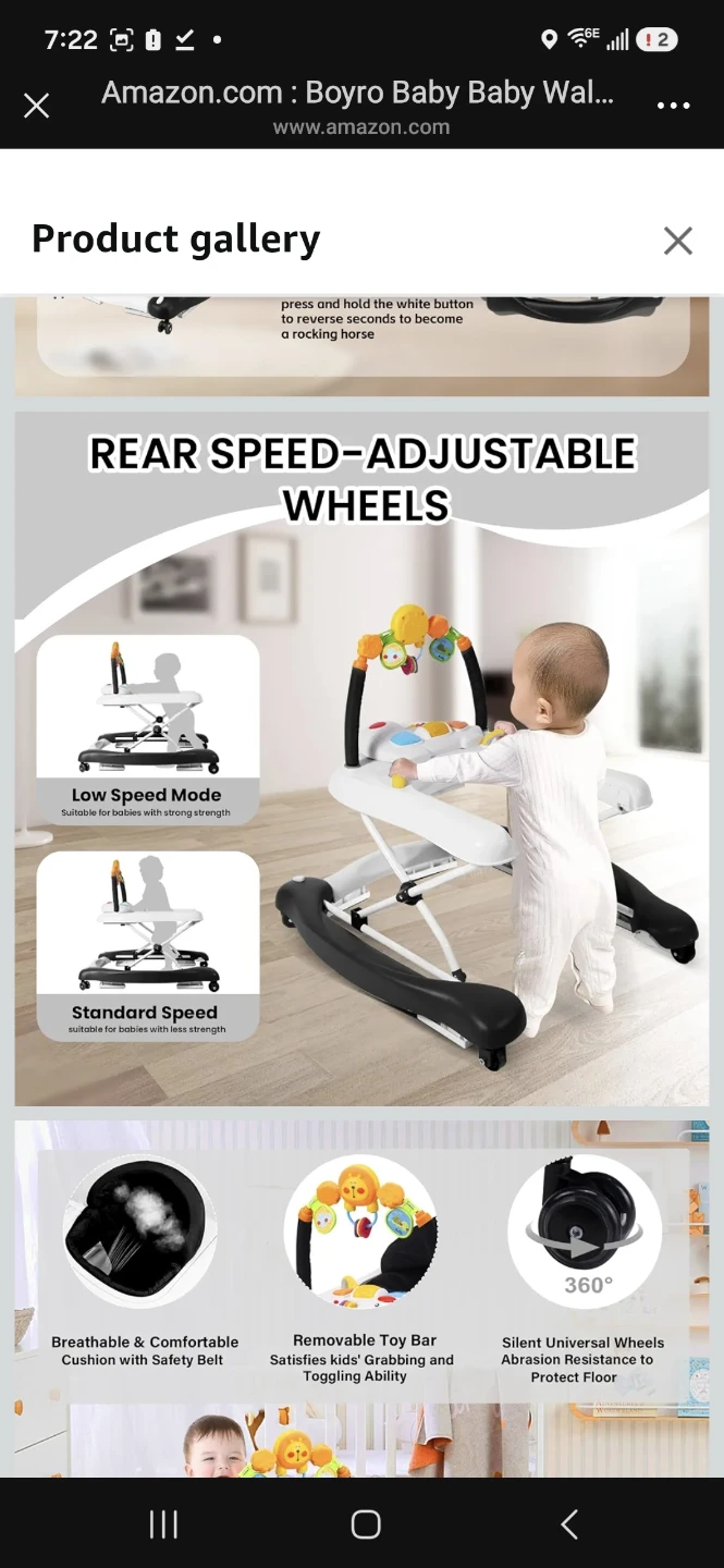Brand new 5-in-1 Baby Walker and Activity Center - photo 4