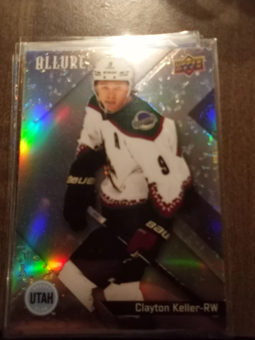 2024-25 Upper Deck Allure Clayton Keller Glitter Bomb