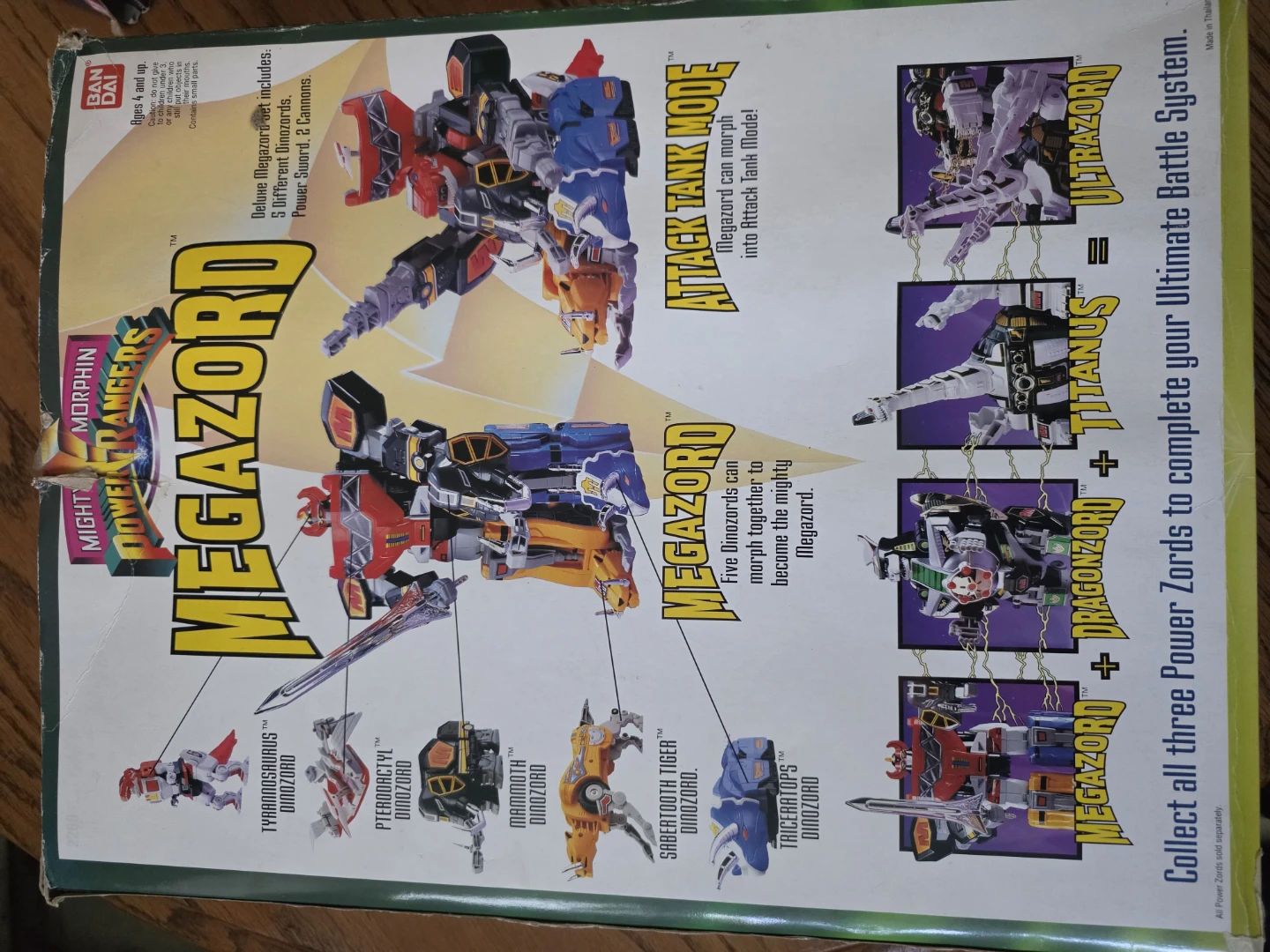 Mighty Morphin Power Rangers Deluxe Megazord - photo 2