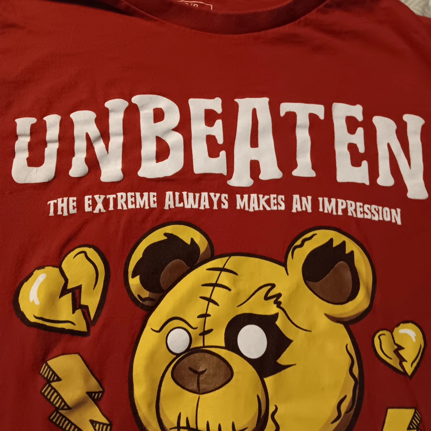Red Unbeaten Graphic T-Shirt - photo 3