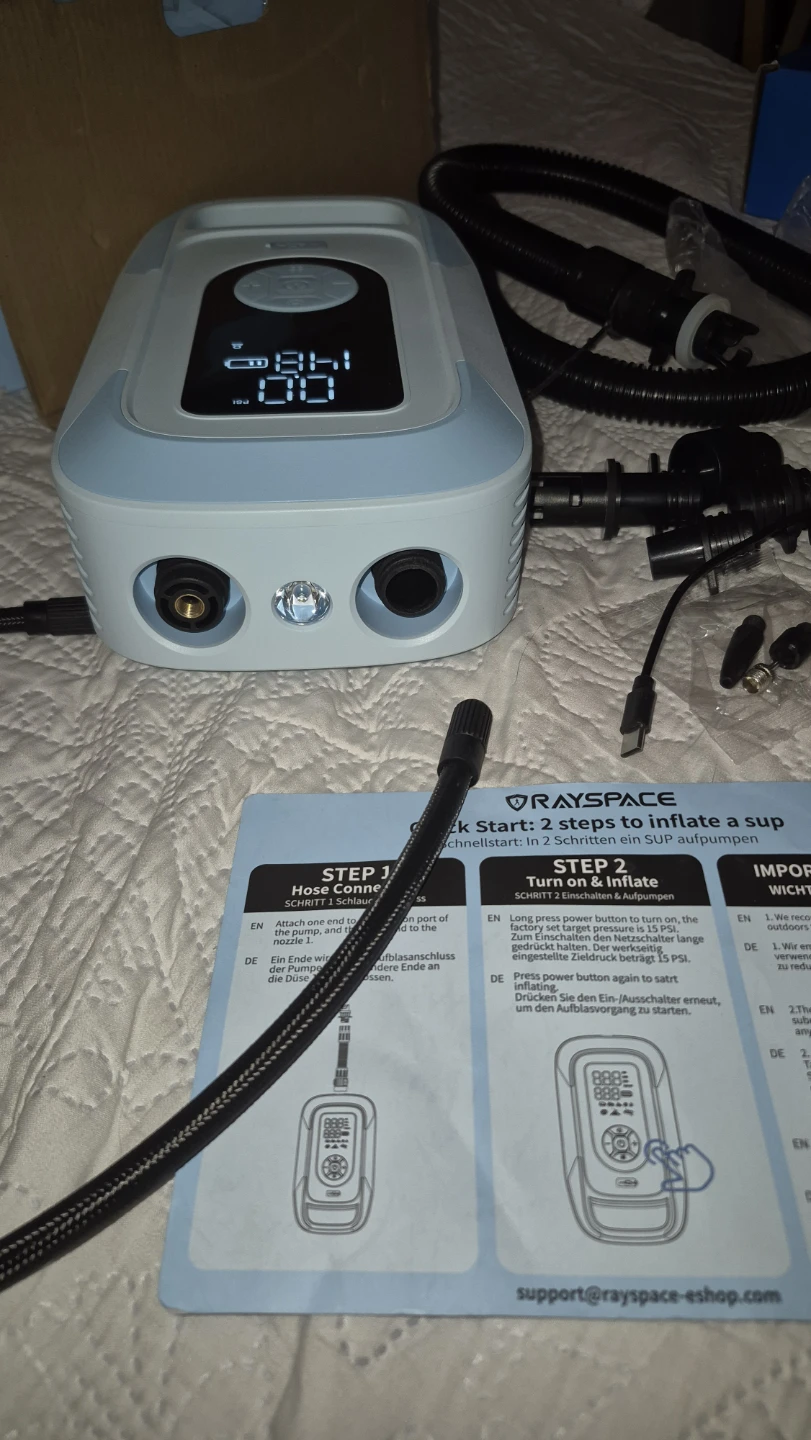 Rayspace 150psi !!!Dual Electric SUP Pump - photo 4