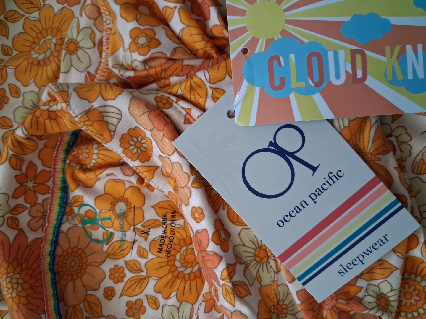 Ocean Pacific floral sleepwear set - photo 2