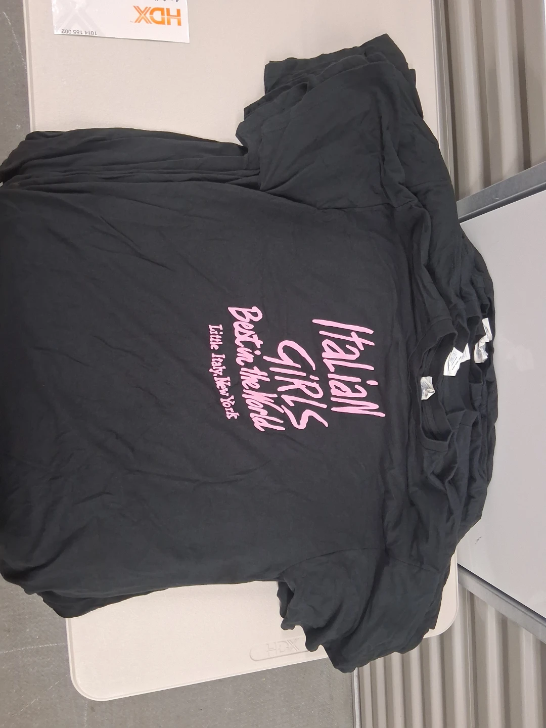 Italian Girls Best in the World Black T-Shirt