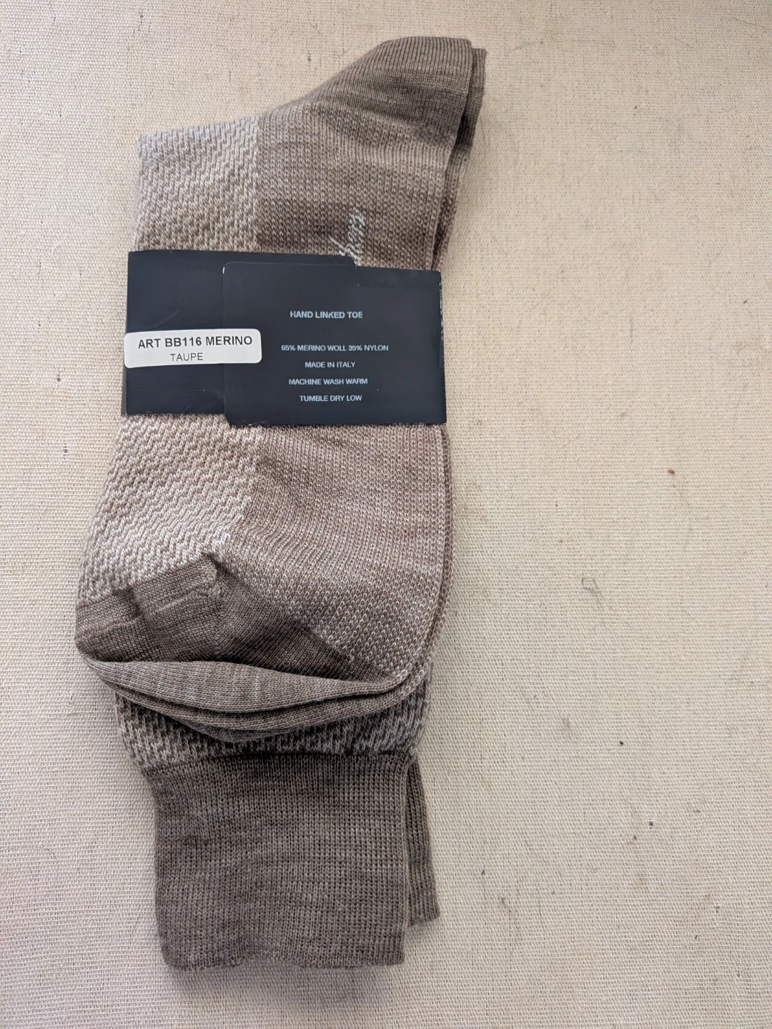 Brooks Brothers NWT Merino Wool Blend Dress Socks Made In Italy - photo 2